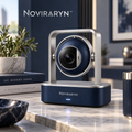 Noviraryn™ Sculptural Indoor Home Monitor with Privacy Shutter and Flexible Room Placement