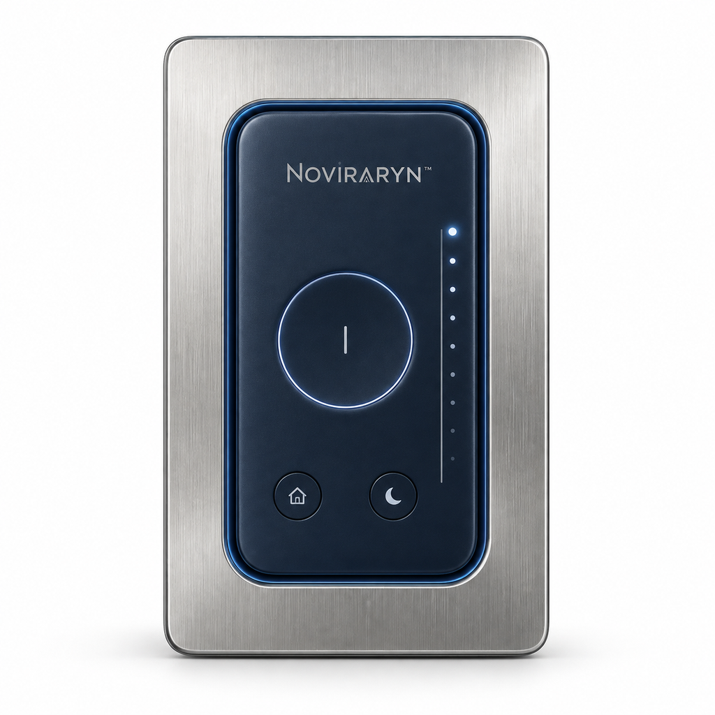 Noviraryn™ Detachable Smart Wall Switch with Magnetic Scene Remote and Ambient Status Light